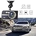 Sebikam Full HD Car Dash Cam, 1080p Front Rear 290 Degree Super Wide Dashboard Camera with 4 Inches Screen, G-Sensor, Parking Mode, Loop Recording, Night Mode