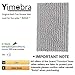 Yimobra Bathroom Rugs Non Slip Washable 32x20 Inch - Ultra Soft Absorbent Chenille Bath Mat, Quick Dry Shaggy Floor Carpet for Tub Shower, Pinkish Beige Home Decor Accessories