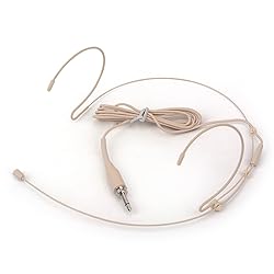 Haoin Headset Microphone Double Over Ear Earset