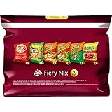 Frito Lay Fiery Mix Variety Pack, 20 Count Single Snack Bags