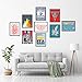 Wee Blue Coo Modern Hilma Af Klint Abstract Painting Unframed Wall Art Print Poster Home Decor Premium