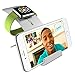 Apple Watch Dock, iPhone SE Dock, iVAPO [Charging Dock] Aluminium Apple Watch Series 2/1/Nike+ Charging Stand, iPhone Holder with 2 Comfortable Viewing Angles (MM609) (Silver)