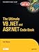 The Ultimate VB .NET and ASP.NET Code Book by Karl Moore