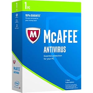 McAfee 2017 AntiVirus -1 PC [Keycode]
