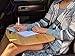 Home Office Bamboo Lap Desk Portable with Pillow Cushion, Fits 17 Inch+ Laptop for School, Work or Gaming, Durable and Patented