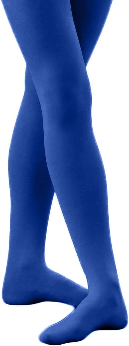 Grandeur Cycle Women's Solid Colored Opaque Seamless Footed Tights