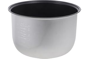5L Household Rice Cooker Inner Pot Alloy Cooking Pot Accessory for Home Dormitory Hotel Soup Cake Rice 9.25 * 9.25 * 5.7in