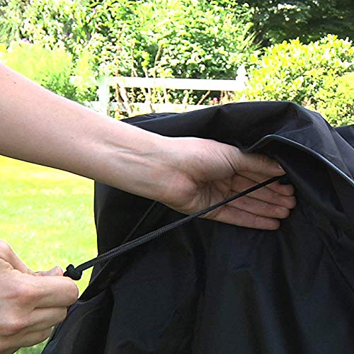 Lawn Mower Cover Durable Waterproof Outdoor Riding Lawn Tractor Cover L72 xW54 xH46