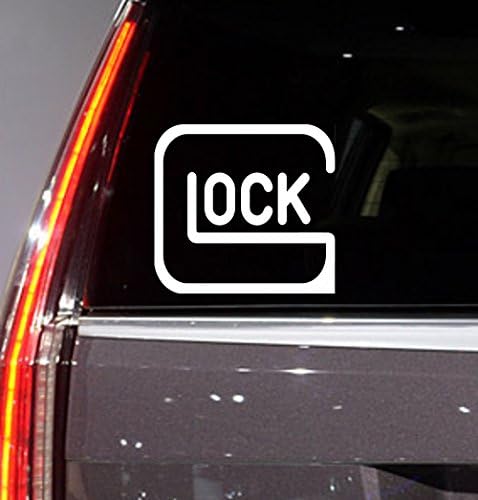 Auto - Sticker - Decal - GLOCK GUN - for car, truck, suv, window, glass, notebook, skateboard, laptop, computer, macbook, folder, etc.