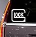 Auto - Sticker - Decal - GLOCK GUN - for car, truck, suv, window, glass, notebook, skateboard, laptop, computer, macbook, folder, etc.