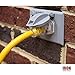 Iron Forge Cable Outdoor Extension Cord 25 Ft - 10 Gauge Heavy Duty Extension Cord, 15 AMP, 10/3 Yellow Power Cable SJTW Weatherproof with 3 Prong