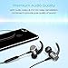 Bluetooth Headphones, OldShark Wireless Sports Earphones Smart Magnetic In Ear Earbuds with Mic, IPX6 Waterproof Sweatproof Stereo Headset, Noise Cancelling for Gym Running Workout, Space Gray