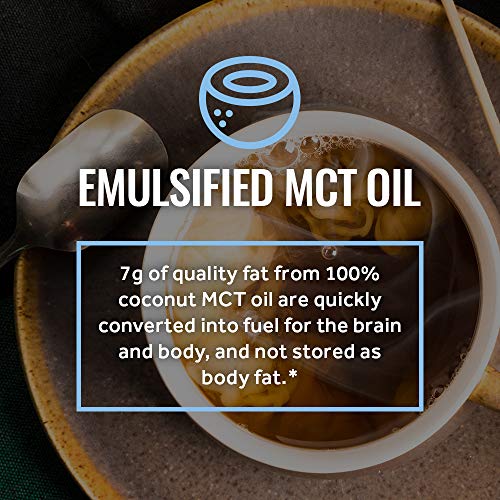 RSP Clarity Creamer - Non-Dairy Creamer with MCT Oil + Natural Nootropics, Keto Coffee Creamer & Brain Booster for Focus & Mental Clarity, Vegan, Non-GMO, Vanilla (31 Servings)