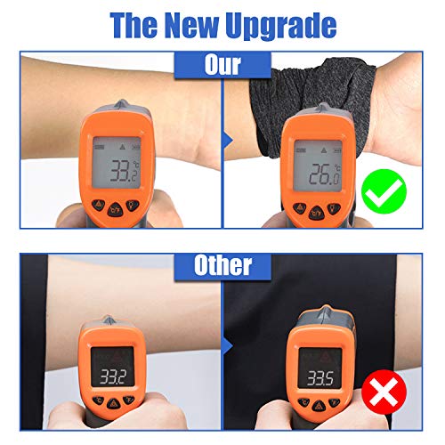 Maxjoy Face Cover Bandana Neck Gaiter with 10 PCS Safety Carbon Filters - Black