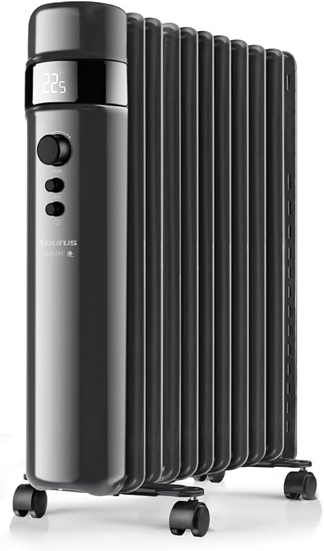 Agadir 2500 Radiatore ad Olio Digitale 2500W, 11 Elementi, ECO — foto 1 di 3