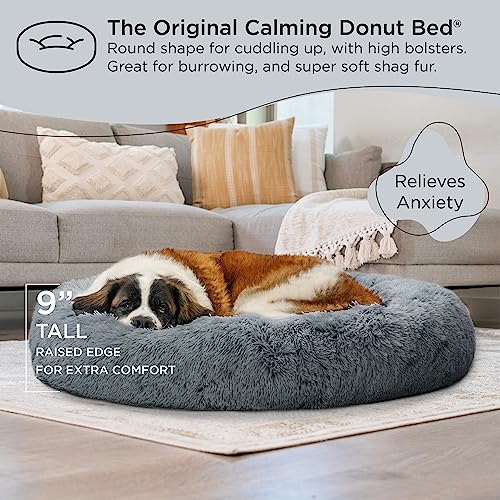 Best Friends by Sheri The Original Calming Donut Cat and Dog Bed in