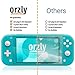 Orzly Screen Protector for Nintendo Switch Lite 2019 Model [4 Pack] Tempered Glass Screen Protectors. No Bubbles Easy Installation Anti Scratch Editionthumb 1