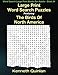 Large Print Word Search Puzzles Featuring The Birds Of North America (Word Search Large Print Books For Adults) (Volume 24) by Kenneth Quinlan, WMC Publishing