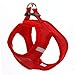 Voyager Step-In Plush Dog Harness – Soft Plush, Step In Vest Harness for Small and Medium Dogs by Best Pet Supplies - Harness (Red Corduroy), XL (Chest: 20.5 - 23