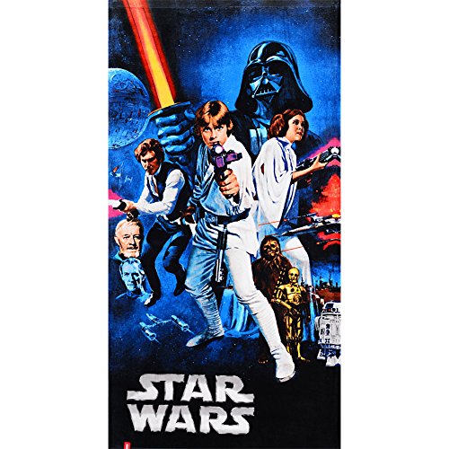 Star Wars IV: A New Hope Poster Art Graphic 100% Cotton Beach Or Bath Towel