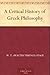 A Critical History of Greek Philosophy by 