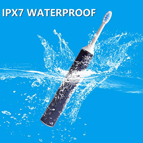 NAWCUP New Sonic Electric Toothbrush, Adult Electric Toothbrush, Smart Electric Toothbrush has 4 Modes, IPX7 Whitening Electric Toothbrush, Including USB Charging and 2 Replaceable Brush Heads