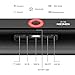 Winstion 1248 Bluetooth Speakers KC-18, Built-in Microphone, FM Radio, 2x3.5W Acoustic Drivers with Bass and lightweight, Black