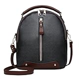 YJYDADA Bag,Vintage Women Leather Backpack Travel