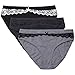 Womens Lace Lingerie Bikini Panty Briefs Underwear Cotton Brief Panties Pack of 3