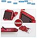 Yuntab Mobile U8 Watch SmartWatch Bluetooth 3.0 Silicone Wristband for Apple iOS smartphone iphone 4 / 4S / 5 / 5C / 5S / 6 Android Samsung S2 / S3 / S4 / Note 2/3 Note HTC Nokia (Red)