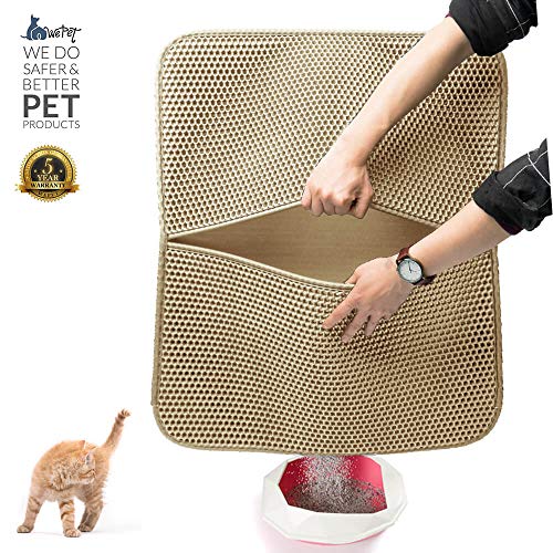 WePet Original Cat Litter Mat AntiTracking Trapping Large Jumbo Size