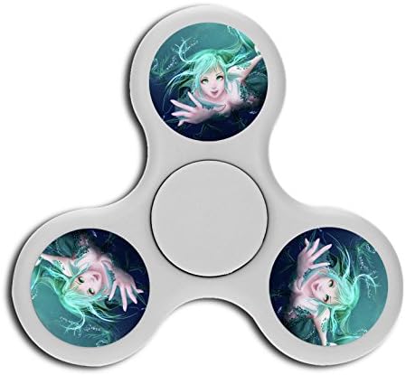 Mermaid Maiden High Speed Fingertip Gyro Hand Spinner Toys For Kids Adults ADHD