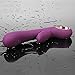 Sexy Slave Alice's Rechargeable Dual Wand 6 Function Silicone Waterproof G-Spot and Clitoral Rabbit Vibrator, Purple