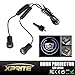 Xprite 5w 4th Generation 2x LED Car Door Laser Projector Ghost Shadow Step Light Logo for Cadillac