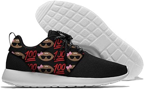 100 Football Emoji Womens Mens Running Shoes Fashion Sneakers Casual Sports Shoes 41 Lightweight Breathable