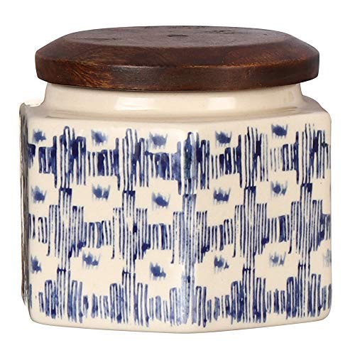 Buy Metier Hand Painted Ceramic Pickle Jars, Spice Jars, Storage with