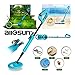 all-sun TS20A Junior Metal Detector for Children DIY Beach Yard Toy, Blue