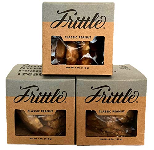 Classic Peanut Frittle Box Set (3-pack, 4 oz each)