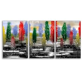 Abstract Cloud Tree Pictures Home Wall for Bedroom...