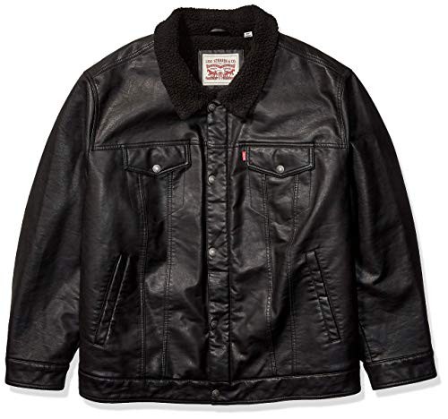 levis leather sherpa