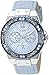GUESS Women's Stainless Steel Crystal Denim Watch, Color: Blue (Model: U0775L1)