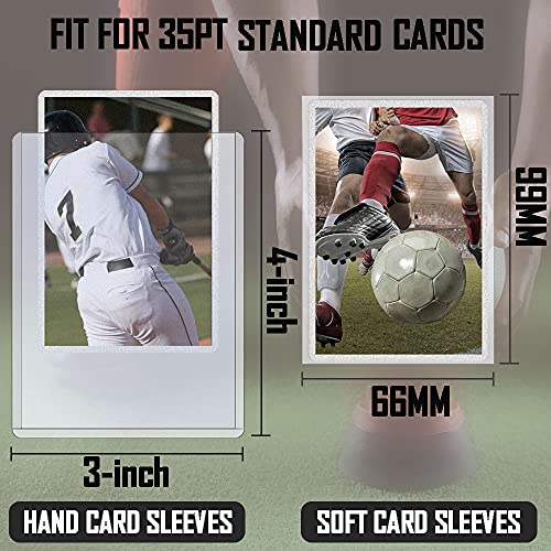 150 Count TopLoaders Card Sleeves and 200 Count Clear Soft Sleeves for