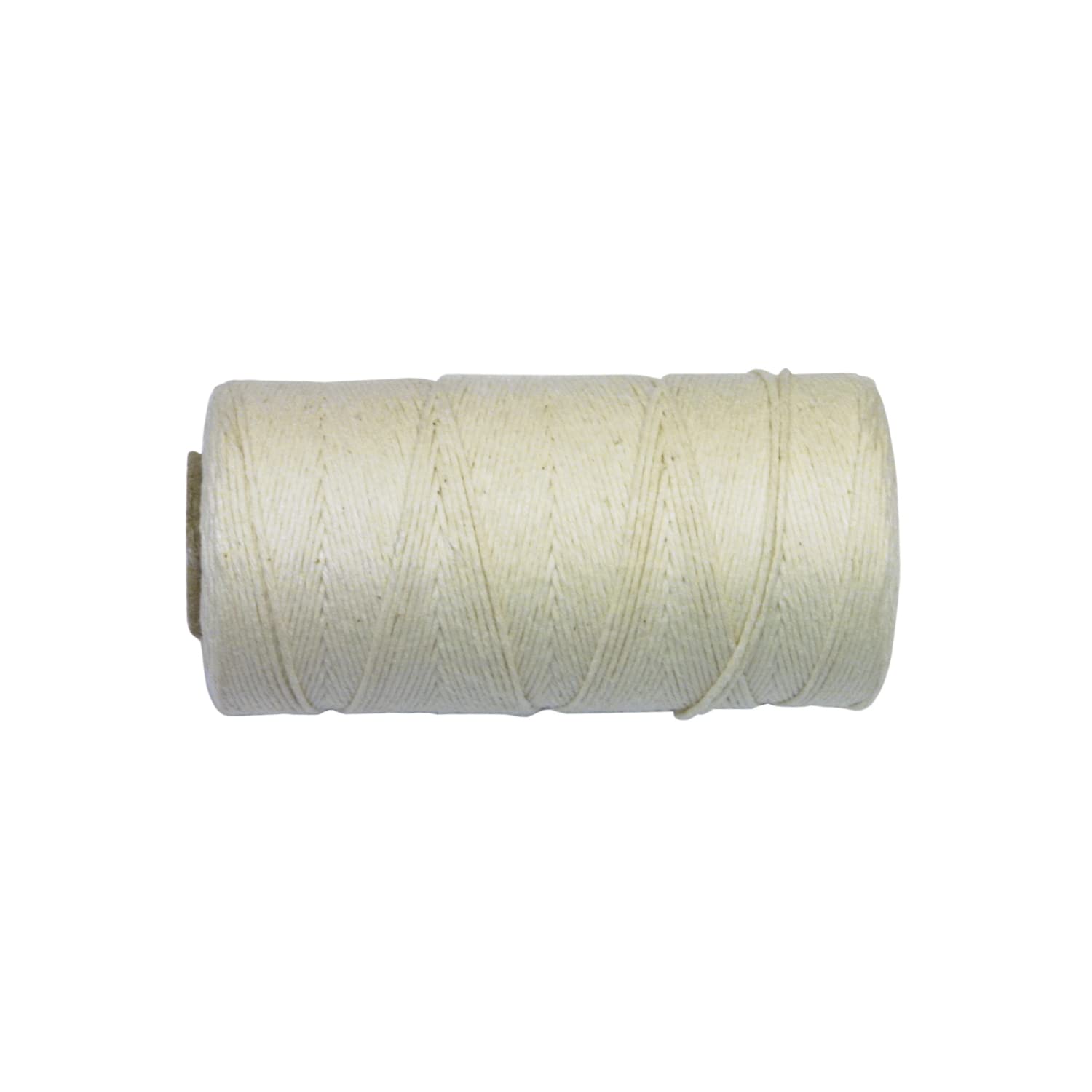 Amig - Spool of White Twisted Cotton Thread Mod.20200 | Natural Fibre Spool | Multipurpose Ideal for Crafts, Crafts, DIY, Packaging and Tying | Measurements: Ø 0.8 mm x 50 g