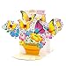 Hallmark Pop Up Mother's Day Card with Song for Mom (Pot of Butterflies, Plays Happy by Pharrell Williams), 5.8 x 8.3 inches (799MDL2026)