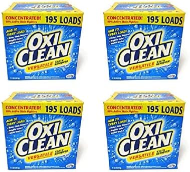 まとめ買い Oxiclean オキシクリーン Stainremover 4 98kg シミ取り 漂白洗剤 4箱セット まとめ買い Oxiclean オキシクリーン Stainremover 4 98kg シミ取り 漂白洗剤 4箱セット