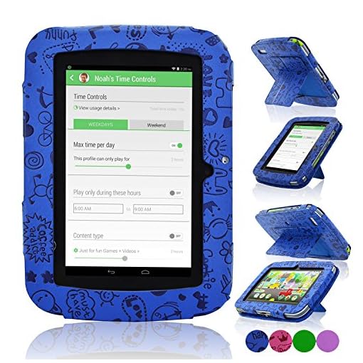 ACdream Leapfrog Epic Case, PU Leather Cover Case for Leapfrog Epic 7" Android-Based Kids Tablet 16GB (NOT FIT Other Device)