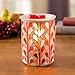 Scentsationals Wax Melt Warmer, Wax Warmer for Scented Wax Melts - Mosaic Collection Cosmic Red - Candle Wax Melter for Fragrance Cubes and Tarts