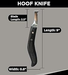 Le Czar Super Sharp Hoof Knife - Hoof Knife with