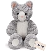 Vermont Teddy Bear Stuffed Kitten - Oh So Soft Kitty Cat Stuffed Animal, Plush Toy, Gray, 18 Inch