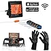 Meat Thermometer,Digital wireless Meat Thermometer with 6 Stainless steel probes for Grill,Smoker,Kitchen\BBq Gloves Heat Resistant Gloves For Oven,Cooking,Grilling,Baking\Meat Claws For BBq